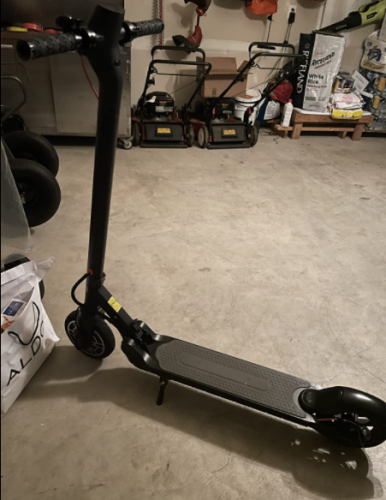 AOVO®microgo V2 Electric Scooter | 350W, 36V, 7.8Ah 30 km max mileage, 25 km/h Max Speed One-Step folding E-Scooter photo review